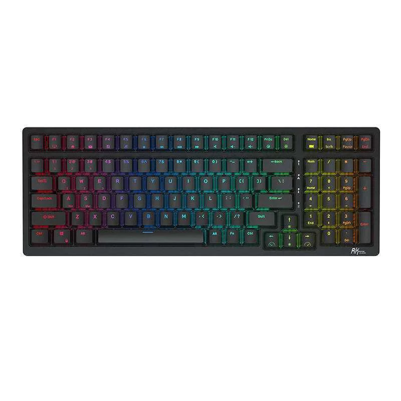 Teclado Mecânico Royal Kludge Rk98 Rgb, Preto
