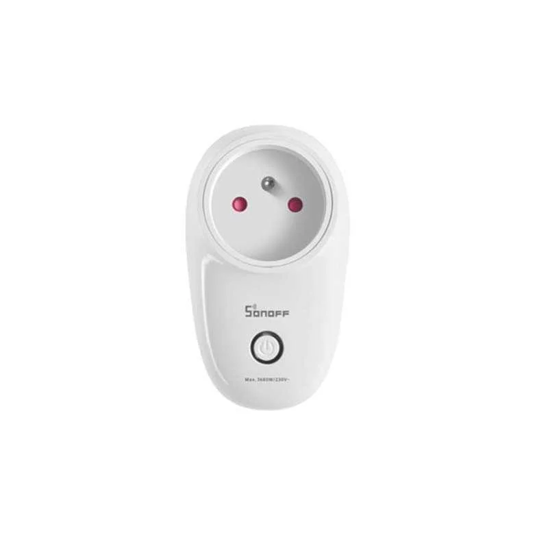 Plugue Inteligente Wi-Fi Sonoff S26R2ZBTPE-FR (Ti.