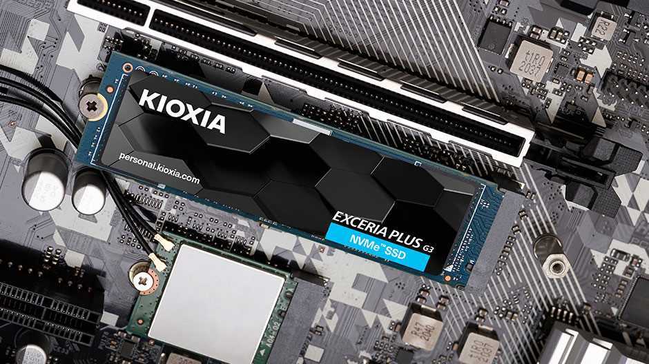 Ssd M.2 2280 Kioxia Exceria Plus G3 1tb Tlc Nvme Pcie Gen 4.0x4