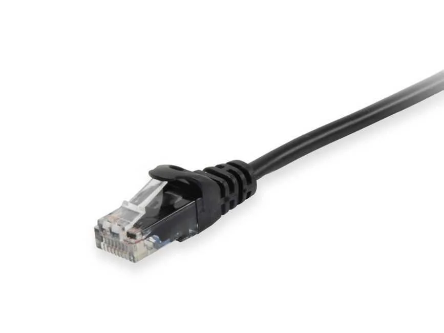 Equip Patchkabel Cat6a  U/Utp 2xrj45  7.50m Schwarz     Lszh