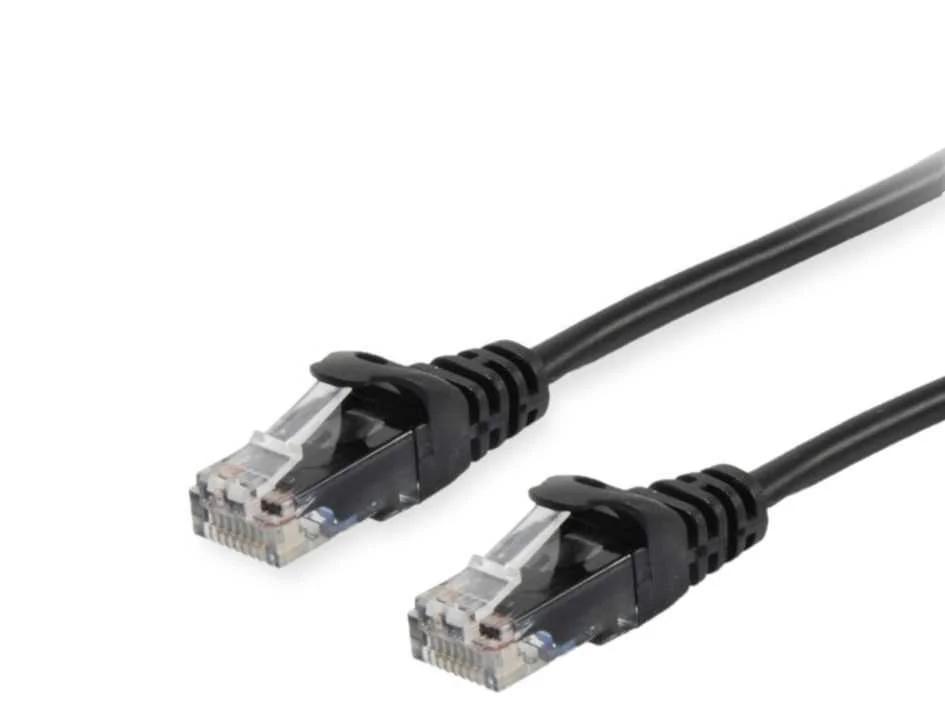 Equip Patchkabel Cat6a  U/Utp 2xrj45  7.50m Schwarz     Lszh