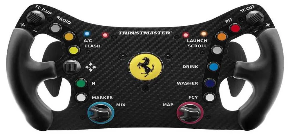 Thrustmaster Ferrari 488 Gt3 Preto Volante Analóg.