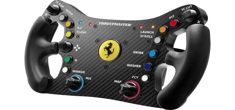 Thrustmaster Ferrari 488 Gt3 Preto Volante Analóg.