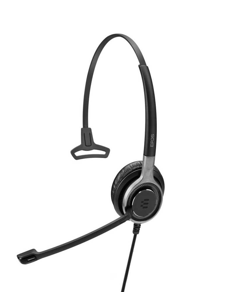 Auscultadores Epos Impact Sc 630 C/ Fios Preto/Prateado - Sennheiser