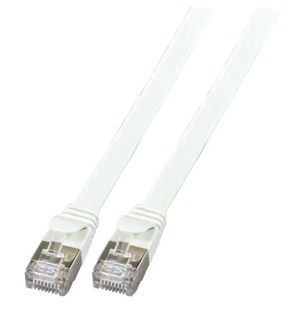 Efb Rj45 Flachpatchkabel U/Ftp, Cat.6a, Pvc, 1m, Grau