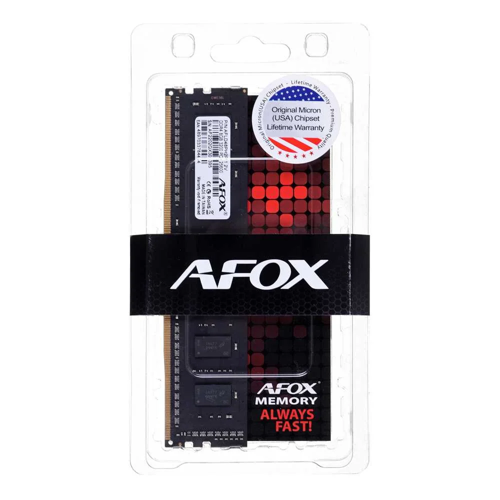 Afox Ddr4 16gb 3200mhz Micron Chip Cl22 Xmp2