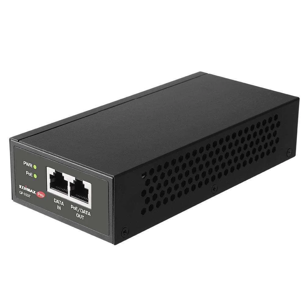 Edimax Injektor Pro Poe++ Gigabit Gp-103it (90watt Ausgangs.