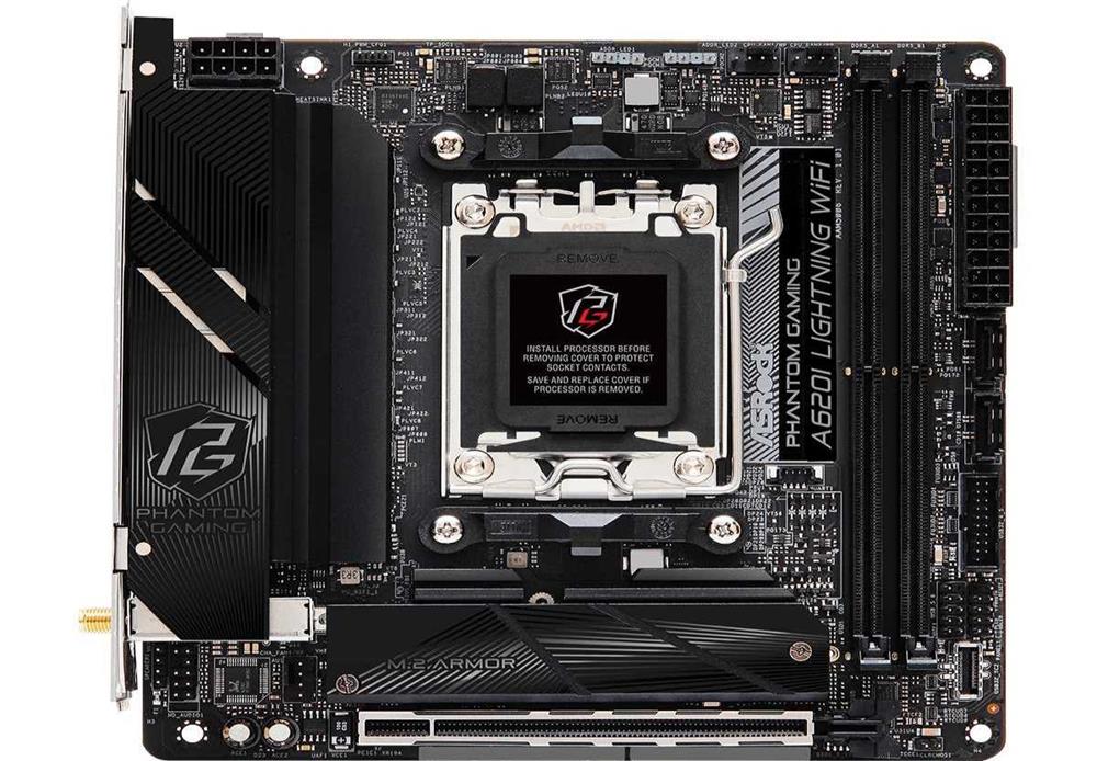 Asrock A620i Lightning Wifi      Am5 Mitx Hdmi