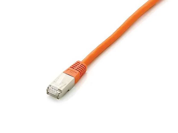 Equip Patchkabel Cat6a  S/Ftp 2xrj45  3.00m Orange Plat.Lszh Polybeutel