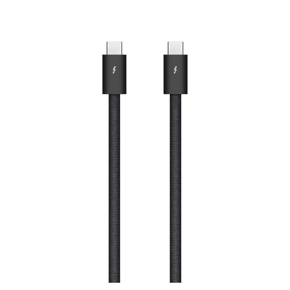 Cabo Thunderbol 4 Usb-C Macho - Cabo Usb-C Macho Preto 1mts - Apple