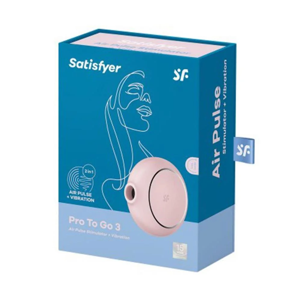 Satisfyer Pro To Go 3 Vibrador e Estimulador de A.