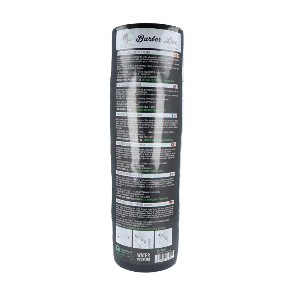 Eurostil Cabello Papel Cuello Negro Negro 80 Serv.
