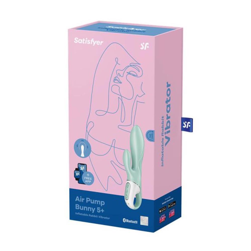 Satisfyer Air Pump Booty 5+ Vibrador Anal Inflabl.