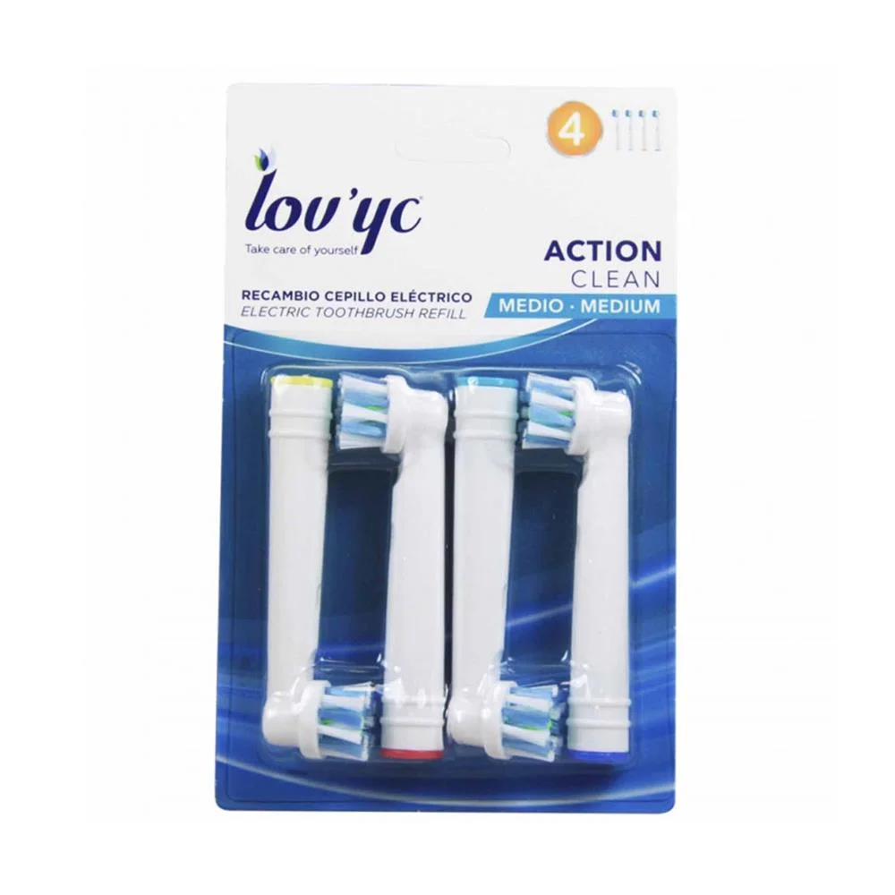 Lovyc Recambio Electrico Action Clean Medio 4 Uds
