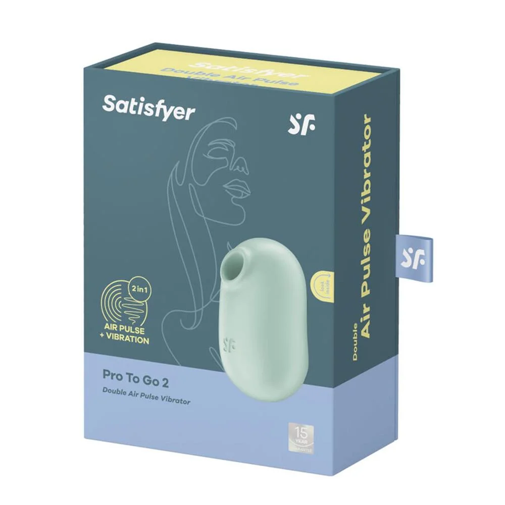 Satisfyer Pro To Go 2 Vibrador Duplo Air Pulse Me.