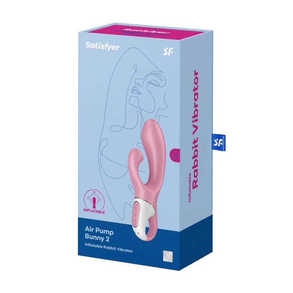 Satisfyer Air Pump Bunny 2 Inflatable Rabbit Vibr.