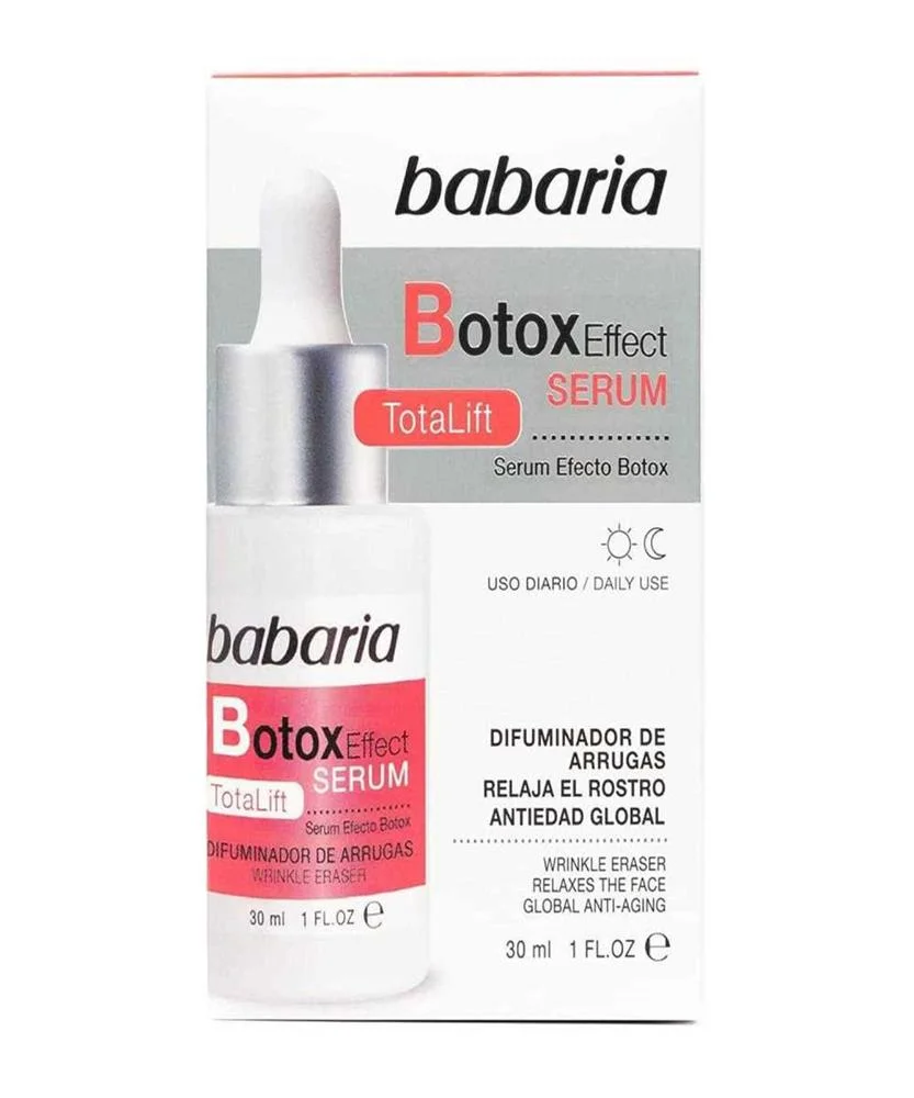 Babaria Efecto Botox Serum Difuminador de Arrugas.