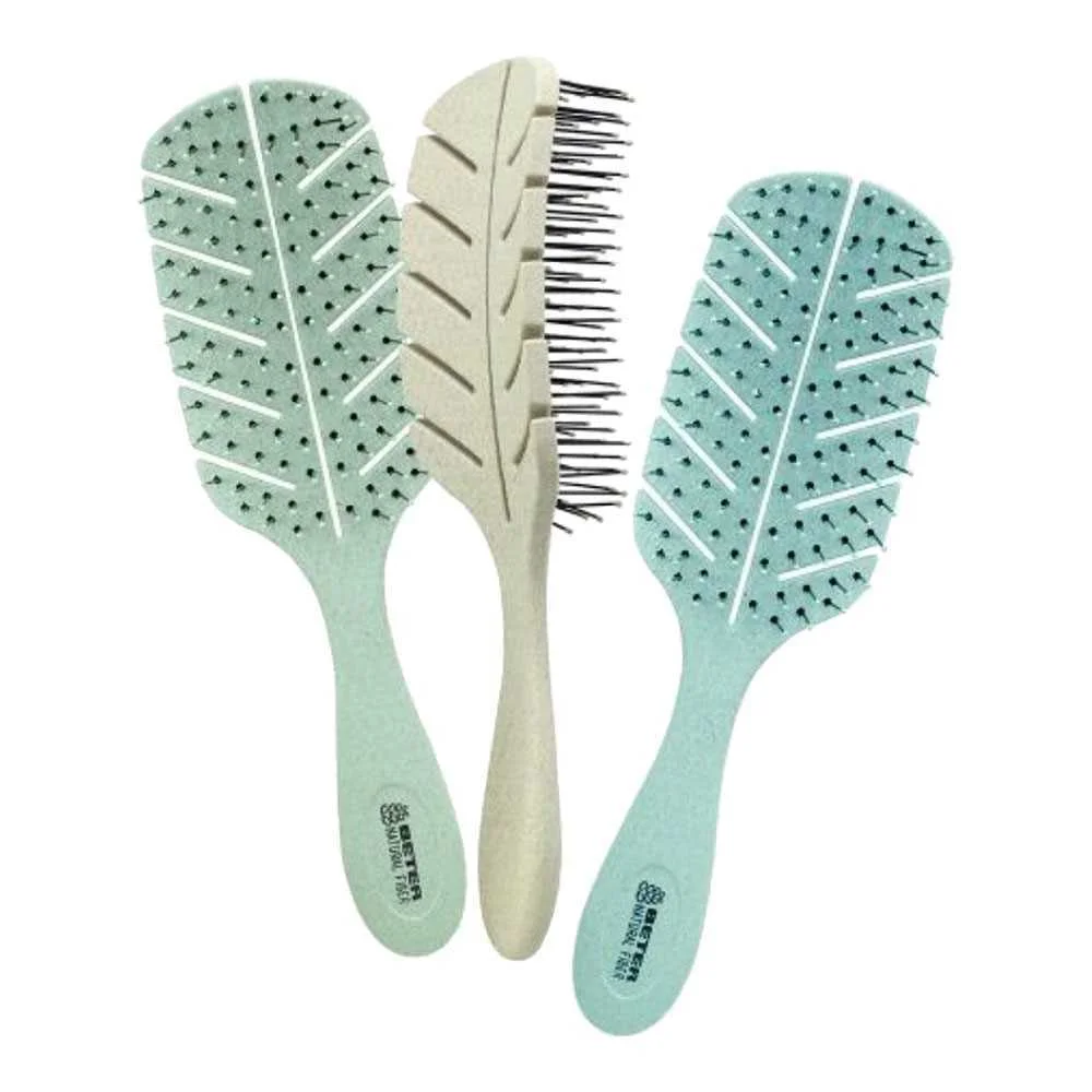 Escova de Cabelo Beter Natural Fiber Desembaraçan.