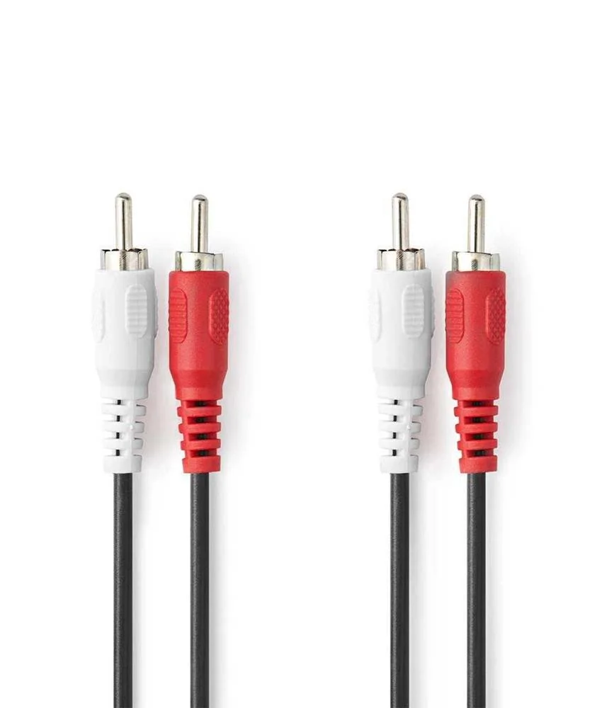 Cable de Audio Estéreo  2x Rca Macho  2x Rca Mach.