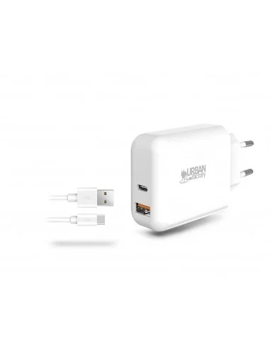 CARGADOR USB-C 45W Y USB-A 18W CHAR
