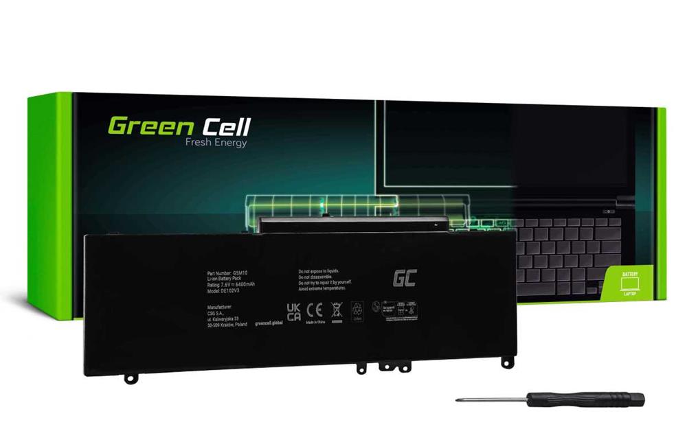 Bateria de Célula Verde G5m10 0wyjc2 para Dell Latitude E5250 E5450 E5550