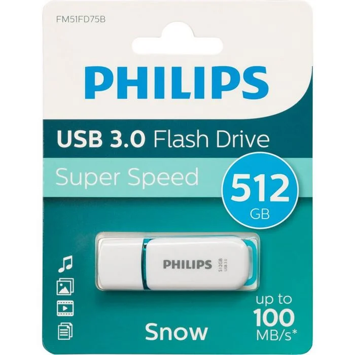 Philips Usb 3.0            512gb Snow Edition Spring Green
