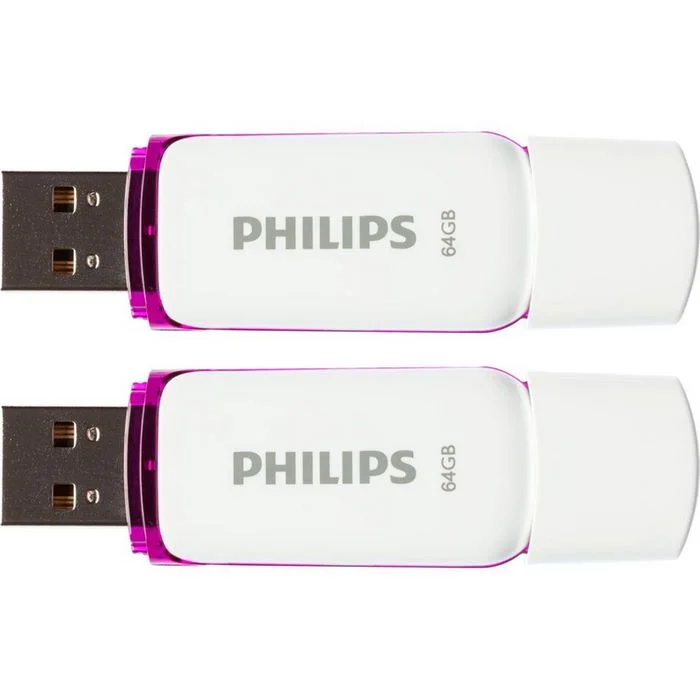 Philips Usb 2.0 2-Pack      64gb Snow Edition Magic Purple