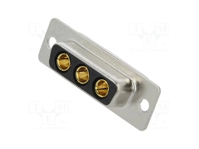 D-Sub especiais, PIN: 3, ficha, fêmea, para PCB, .