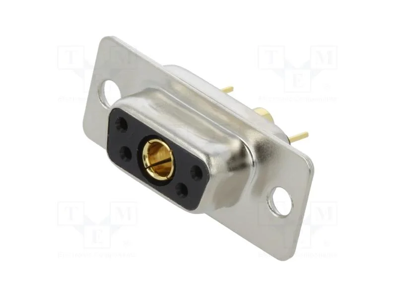 D-Sub especiais, PIN: 5(1+4), ficha, fêmea, para .