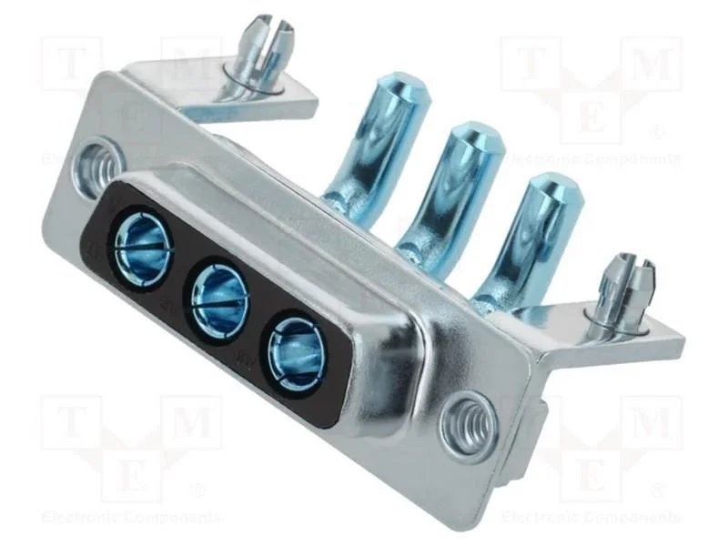 D-Sub Especiais, Pin: 3, Ficha, Fêmea, para Pcb, Tht, Mhcd, 240v