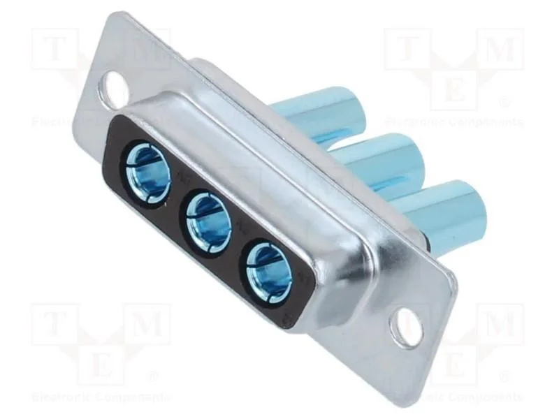 D-Sub Especiais, Pin: 3, Ficha, Fêmea, com Cabo, Solda, Mhcd, 240v