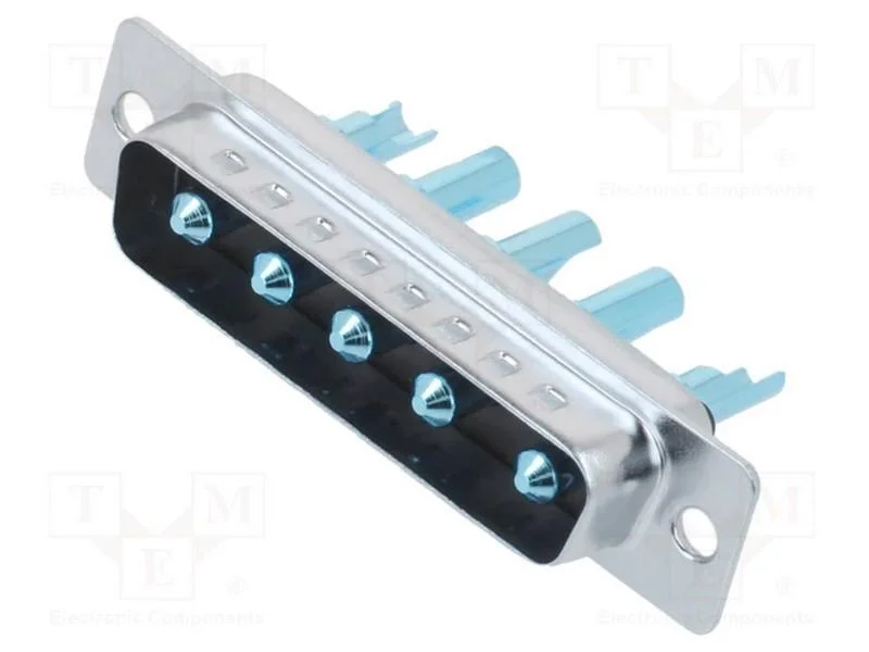 D-Sub especiais, PIN: 5, ficha, macho, com cabo, .