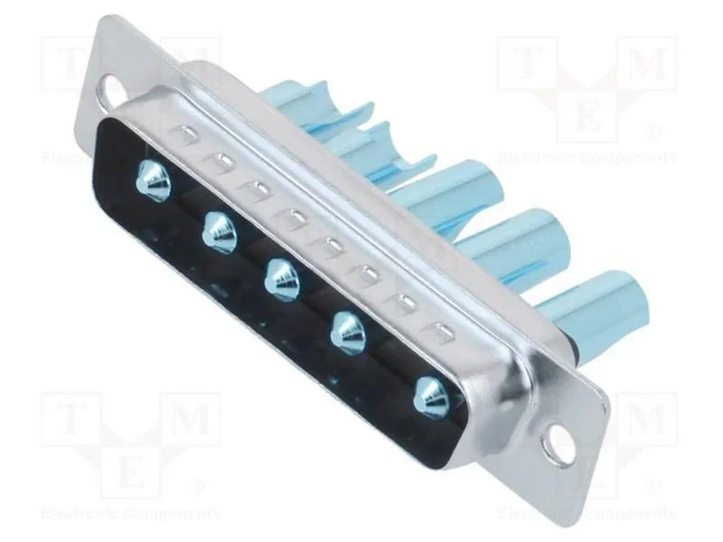 D-Sub Especiais, Pin: 5, Ficha, Macho, com Cabo, Solda, Mhcd, 240v