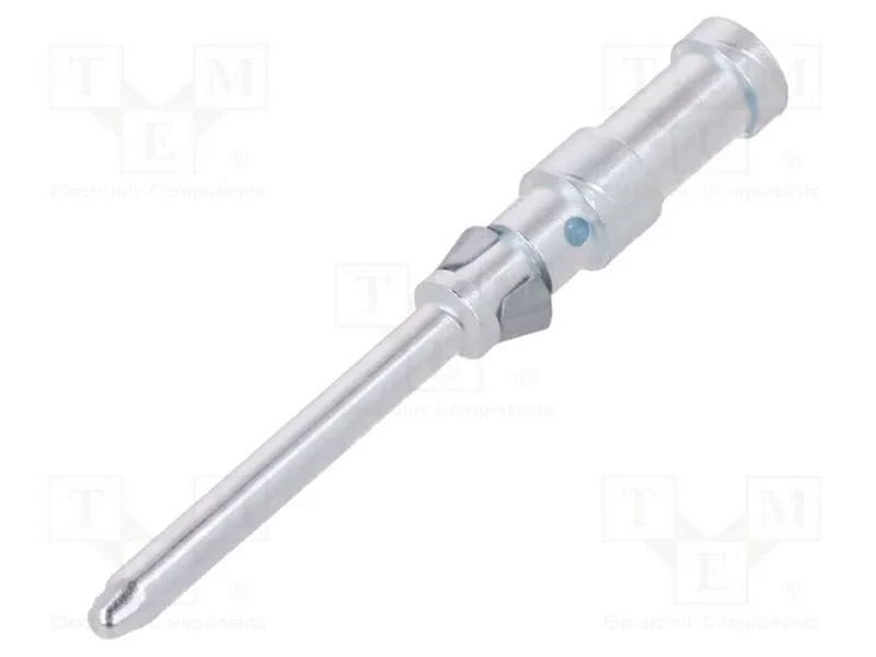 Contacto, macho, 1,6mm, prateado, 0,75mm2, 18AWG,.