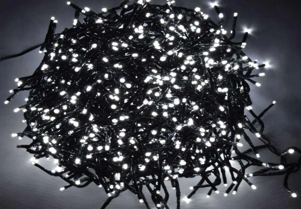 960 luzes de cluster LED branco frio