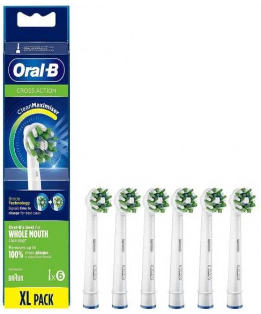 Recambio Escova Den. Oral-B Eb50-6 Cross Action