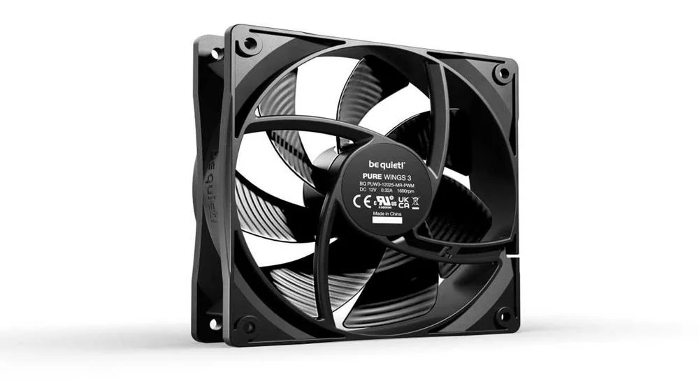 BE QUIET! PURE WINGS 3 120MM PWM CAIXA DE COMPUTA.