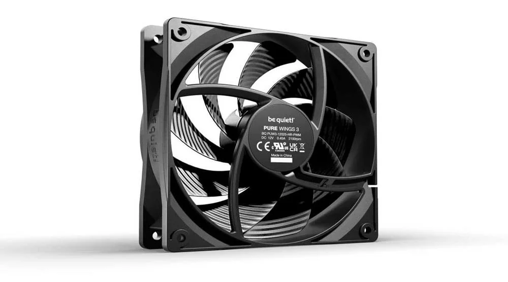 BE QUIET! PURE WINGS 3 120MM PWM HIGH-SPEED CAIXA.