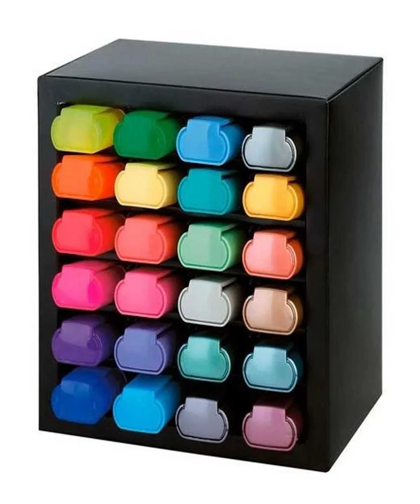 Conjunto de Marcadores Fluorescentes Faber-Castel.