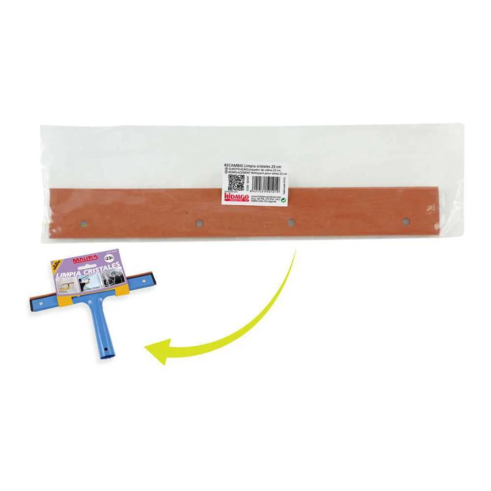 Sobresselente Borracha para Limpa Vidros Clinex 23cm Mauris