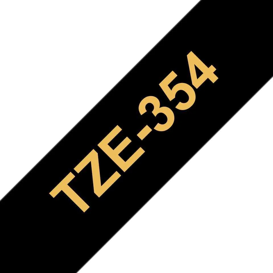 Fita Laminada Compatível Brother TZE-354 - 24mm x.