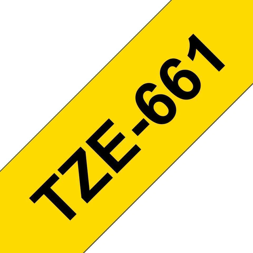 Fita Laminada Compatível Brother TZE-661 - 36mm x.