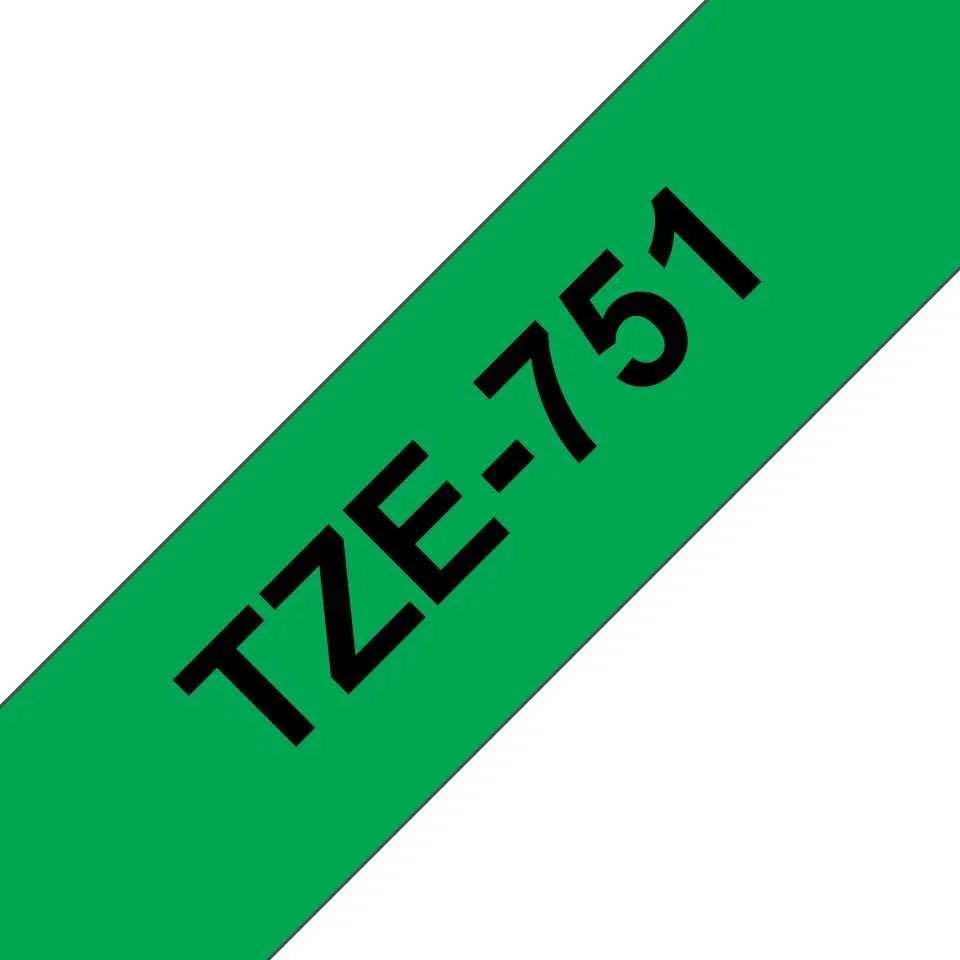 Fita Laminada Compatível Brother TZE-751 - 24mm x.
