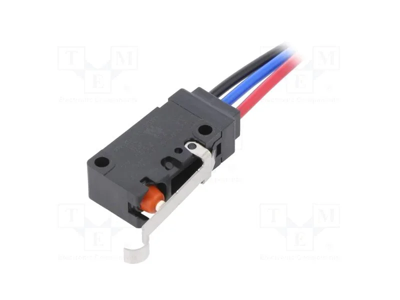 Microinterruptor SNAP ACTION, 0,1A/125VAC, SPDT, .