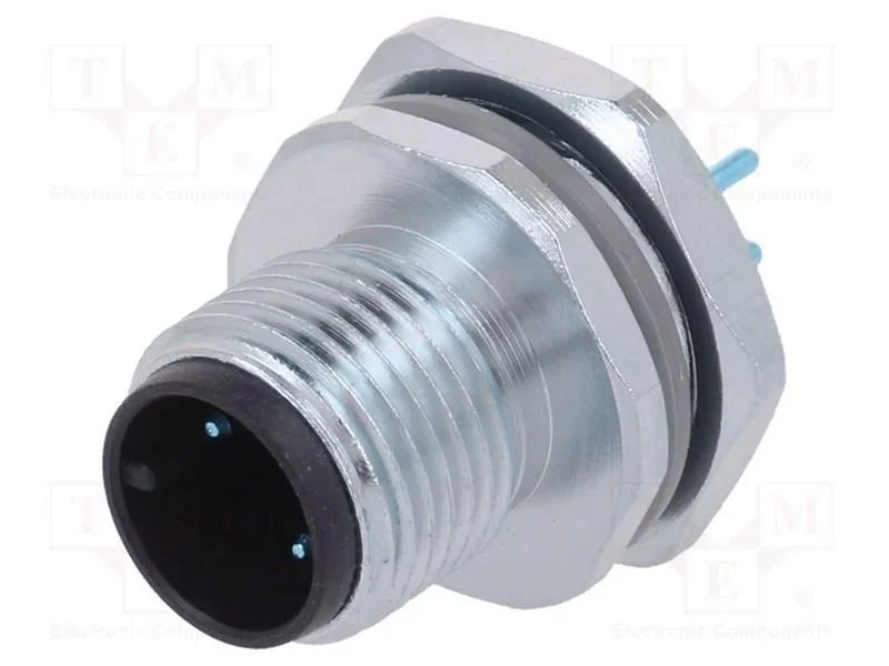Tomada, M12, Pin: 3, Macho, Código A-Devicenet / Canopen, Tht, Ip67