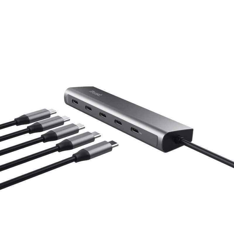 Hub USB-C "5-EM-1" 5x USB-C- TRUST