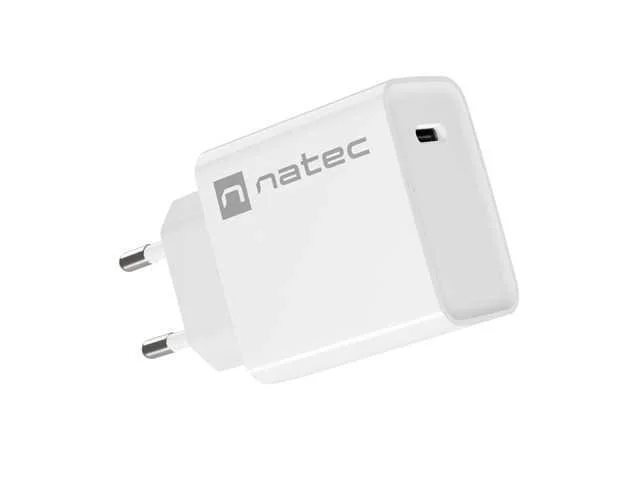 Natec Usb Charger Ribera Usb-C 20w Pd White