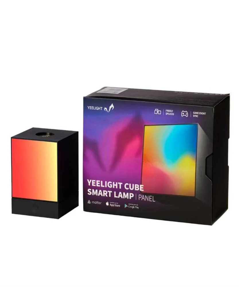 Yeelight Cube Smart Table Lamp Wi-Fi/Bluetooth Black