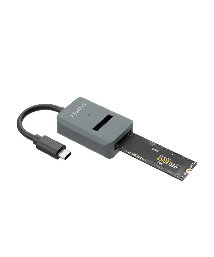 Docking Station Usb-C P/ Discos Rígidos M.2 Cinza - Aisens