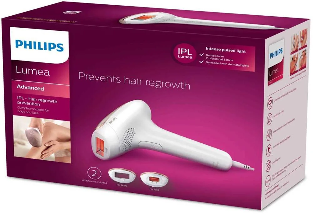PHILIPS LUMEA ADVANCED IPL - PREVINE REAPAR. PÊLO.